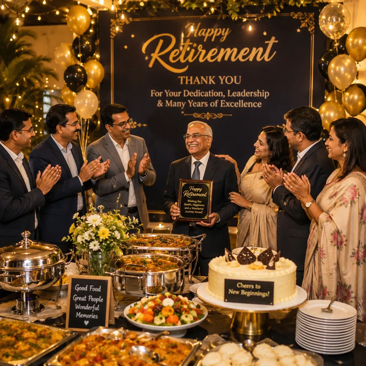 Retirement Party Catering
